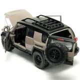 Auto Toyota FJ Cruiser - Tan W-Rack 1:24 Jada Toys JT-34008