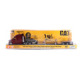 Miniatura Tractor Peterbilt Model 579 UltraLoft  Trailer
and Cat D5M Dozer 1.87 1.87 Cat DM-84419