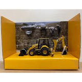 Retroexcavadora Cat 420 XE Backhoe Loader with 4 Additional Tools 1.64 Cat DM-85765