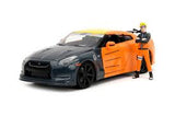 Auto Naruto - '09 Nissan GT-R w/Naruto 1.24 Jada Toys JT-33691