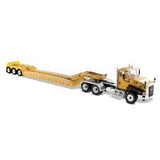 Miniatura Tractor y Remolque Cat CT660 Day Cab Tractor with XL120 Low-Profile HDG Trailer 1.50 1.50 Cat DM-85503C