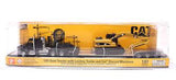 Miniatura Semitractor Cat semi Tractor with l Trailer and Cat diecast machines  1.87 1.87 Cat DM-84410A