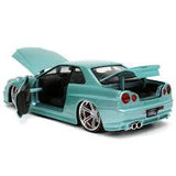 Auto Nissan Skyline Brianns GT-R (R34) FF 1:24 Jada Toys JT-32608