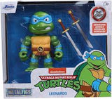 Figura Tortuga Ninjas-LEONARDO con accesorios 4"Jada Toys JT-31850