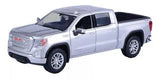 Auto Escala GMC Sierra 1500 SLT Crew Cab - Silver - 1:24 - Motor Max - 79361