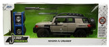 Auto Toyota FJ Cruiser - Tan W-Rack 1:24 Jada Toys JT-34008