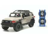 Auto Toyota FJ Cruiser - Tan W-Rack 1:24 Jada Toys JT-34008