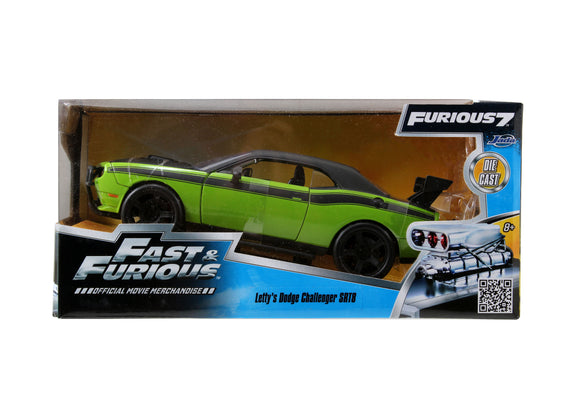 Auto LETTY's Dodge Challenger Off Road FF 1:24 Jada Toys JT-97131-4 Caja x 4