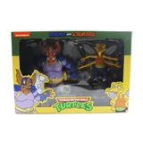 Figura Tortuga Ninja Wingnut y Screwloose 7" Neca NC-54198