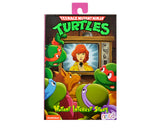 Figura TMNT Cartoon 7" Ultimate April o Nell Cx 6  Neca NC-54233