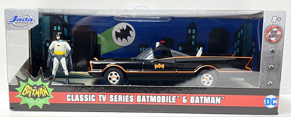 Auto Batmobile Classic TV Seriesw/BATMAN 1966 1:32 Jada Toys JT-31703