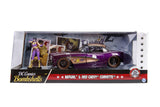 Auto Chevy Corvette w/BATGIRL 1957 1:24 Jada Toys JT-30457