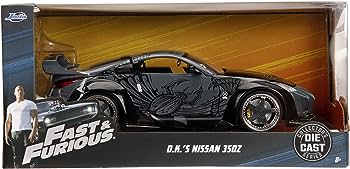 Auto Nissan 350Z D.K.s FF 1:24 Jada Toys JT-97172-4 Caja x 4