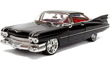 AUTO CADILLAC DEVILLE JADA 1:24 1959  JT- 99989-WA1  COLOR ROJO D.