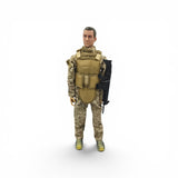 Figura Soldado 12" 1/6 Articulado Kadh K-NB05 ACU