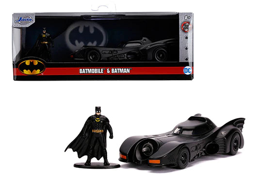 Auto Batmobile w/BATMAN 1989 1:32 Jada Toys JT-31704