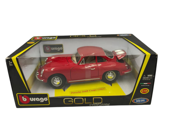 MARCA: BURAGO18-12026 TIPO: AUTO D/METAL BGO18-12026 PORSCHE 356B COUPE 1961