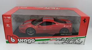 Auto Ferrari Race + Play - 1:18 - Burago - BGO-18-16000 - (X1)