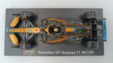 Auto Australian Grand Prix - McLaren Formula 1 Team - MCL36 - DR3 Daniel Ricardo - 1:43 - Burago - BGO-18-38064A