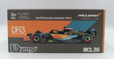 Auto Australian Grand Prix - McLaren Formula 1 Team - MCL36 - DR3 Daniel Ricardo - 1:43 - Burago - BGO-18-38064A