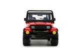 Auto Jeep Wrangler - Glossy Red w/Black 1992  1:24 Jada Toys JT-33851
