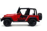Auto Jeep Wrangler - Glossy Red w/Black 1992  1:24 Jada Toys JT-33851