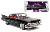 AUTO CADILLAC DEVILLE JADA 1:24 1959  JT- 99989-WA1  COLOR ROJO D.