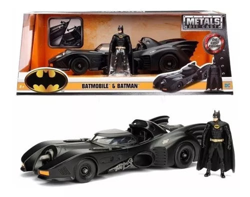 Auto Batmobile w/BATMAN 1989 1:24 Jada Toys JT-98260-4