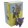 Figura Pretty Guardian Sailor Moon Fluffy Puffy ?Dress Up Style Luna/Artemis(A:Luna) BANDAI BB-19169