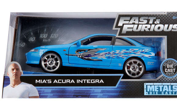 Auto MIA's Acura Integra Type-R FF 1:24 Jada Toys JT-30739-4 Caja x 4