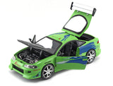 Auto BRIAN's Mitsubishi Eclipse FF 1:24 Jada Toys JT-97603-4 Caja x 4