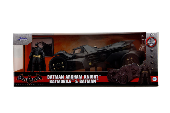 Auto Batmobile Arkham Knight w/BATMAN 2015 1:24 Jada Toys JT-98037-4
