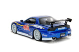 Auto STREET FIGHTER  1993 MAZDA RX-7 w/CHUN-LI 1:24 Jada Toys JT-30838