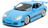 Auto Porshce 996 GT3 RS Brians FF5 1:24 Jada Toys JT-33667