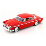 Auto Escala Chrysler C300 1955 - 1:24 - Motor Max - 73302AC - Red