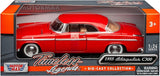 Auto Escala Chrysler C300 1955 - 1:24 - Motor Max - 73302AC - Red