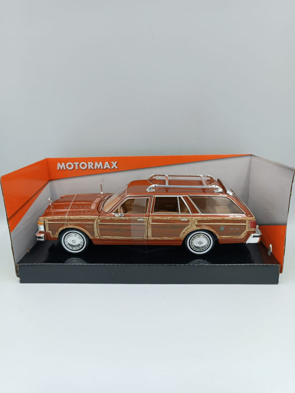 Auto Escala Chrysler LeBaron Town & Country 1979 - 1:24 - Motor Max - 73331AC