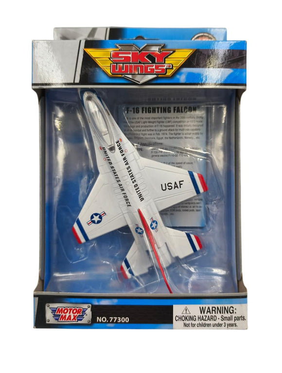 Avion escala Die cast 1:100 MotorMax MM-77300