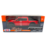 Auto Escala Ford F-150 Raptor 2017 - 1:27  - Motor Max - 79344 - Red