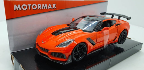 Auto Corvette ZR1 2019 - 1:24 - Motor Max - 79356 - Orange