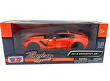 Auto Corvette ZR1 2019 - 1:24 - Motor Max - 79356 - Orange