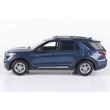 Auto Escala Ford Explorer XLT 2022 - Color Blue - 1:24 - Motor Max - 79378