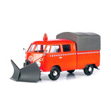 Auto Escala Volkswagen Snow Plow - Orange - 1:24 - Motor Max - 79593