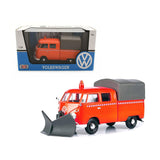 Auto Escala Volkswagen Snow Plow - Orange - 1:24 - Motor Max - 79593