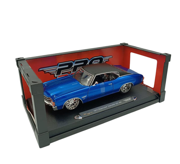 Auto  Chevrolet Chevelle 1.18 Pro-RodZ - 1971 SS 454 Blue MTO-31063