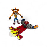 FIGURA CRASH BANDICOOT 19CM HOVER BOARD NECA NC-41051