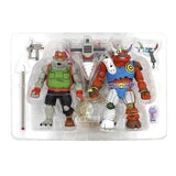 Figura Tortuga Ninja Tortuga Ninja Dirbag y Groundchuck 7" NC-54199