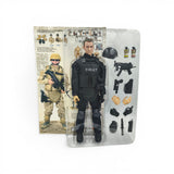 Figura Soldado 12" 1/6 Articulado Kadh K-NB02 SWAT