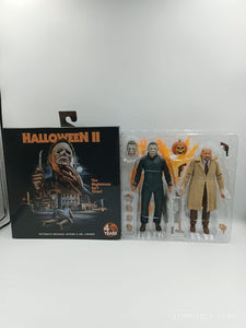 Figura Michael Myers y Dr. Loomis 7" NECA NC-60671