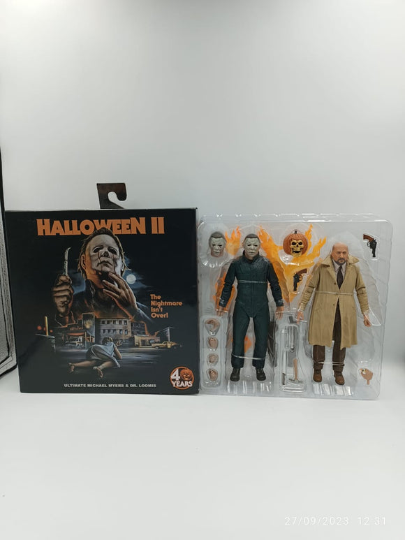 Figura Michael Myers y Dr. Loomis 7